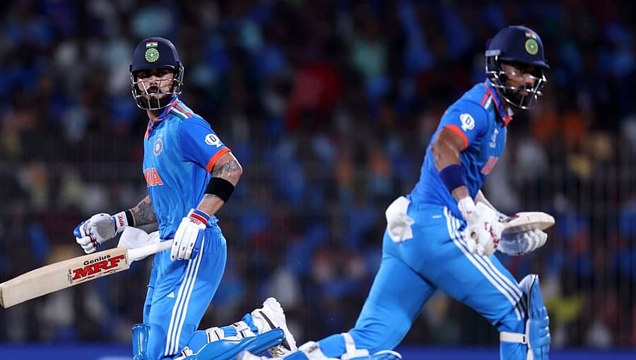 ODI ವಿಶ್ವಕಪ್ 2023: ಗೆಲುವಿನ ದಡ ಸೇರಿಸಿದ ಕೊಹ್ಲಿ, ರಾಹುಲ್; ಆಸೀಸ್ ವಿರುದ್ಧ ಭಾರತಕ್ಕೆ 6 ವಿಕೆಟ್ ಜಯ