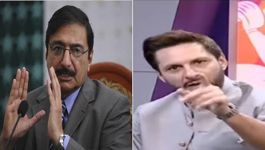 'ನೀವು PCB ನಡೆಸುತ್ತಿದ್ದೀರಿ, ಕ್ಲಬ್ ಅಲ್ಲ..' ಲೈವ್ ಶೋನಲ್ಲಿ ಪಿಸಿಬಿ ಅಧ್ಯಕ್ಷ ಝಕಾ ವಿರುದ್ಧ ಅಫ್ರಿದಿ ಗರಂ