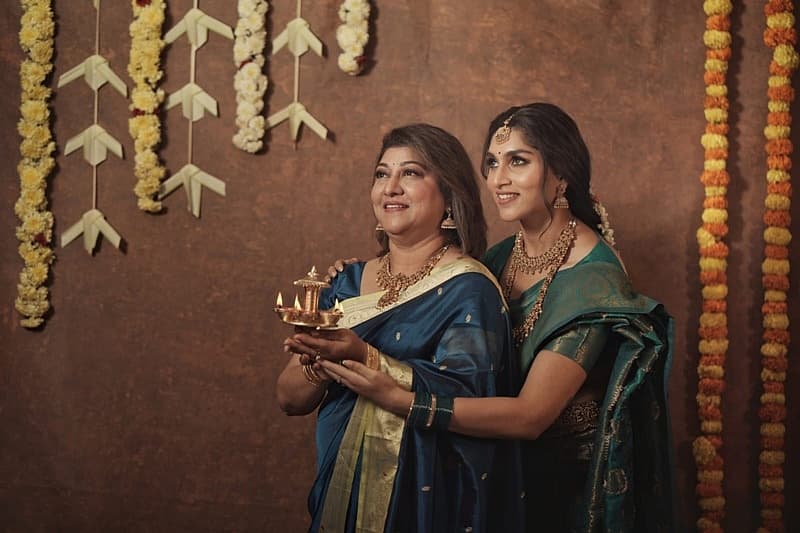 ಆರಾಧಾನ ಜೊತೆಗೆ ಮಾಲಾಶ್ರೀ ಫೋಟೋಶೂಟ್