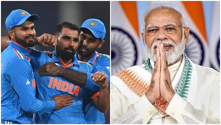 World Cup 2023: ಫೈನಲ್ ಪ್ರವೇಶಿಸಿದ ಭಾರತಕ್ಕೆ ಅಭಿನಂದನೆಗಳ ಮಹಾಪೂರ, ಪ್ರಧಾನಿ ಮೋದಿ, ರಾಹುಲ್ ಹೇಳಿದ್ದೇನು?