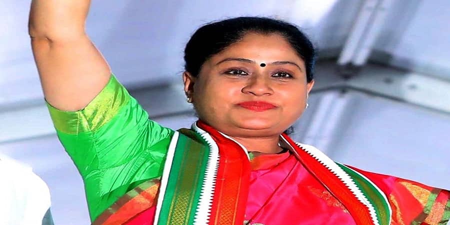ಬಿಜೆಪಿಗೆ ಹಿರಿಯ ನಟಿ ವಿಜಯಶಾಂತಿ ಗುಡ್ ಬೈ; ಕಾಂಗ್ರೆಸ್ ಸೇರುವ ಸಾಧ್ಯತೆ!