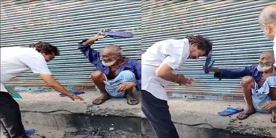 ಮಧ್ಯ ಪ್ರದೇಶ: ಚುನಾವಣೆಯಲ್ಲಿ ಗೆಲ್ಲಲು 'ಫಕೀರಾ ಬಾಬಾ'ನಿಂದ ಚಪ್ಪಲಿ ಏಟು ತಿಂದ ಕಾಂಗ್ರೆಸ್ ಅಭ್ಯರ್ಥಿ- ವಿಡಿಯೋ
