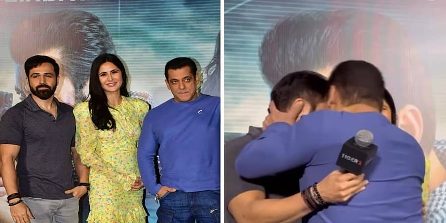 'ಟೈಗರ್ 3' ಸಕ್ಸಸ್ ಮೀಟ್: ಕಿಸ್ಸಿಂಗ್ ಸ್ಟಾರ್ ಇಮ್ರಾನ್ ಹಶ್ಮಿಗೆ ಸಲ್ಮಾನ್ ಖಾನ್ 'ಕಿಸ್ಸಿಂಗ್' ವಿಡಿಯೋ ವೈರಲ್
