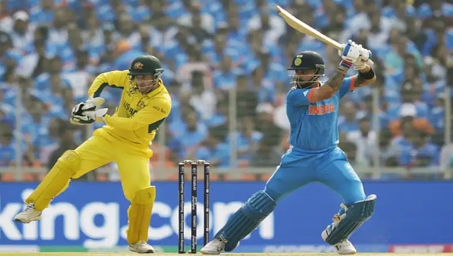 ವಿಶ್ವಕಪ್ 2023: ಭಾರತಕ್ಕೆ 4ನೇ ಆಘಾತ; ಅರ್ಧಶತಕ ಸಿಡಿಸಿ ವಿರಾಟ್ ಕೊಹ್ಲಿ ಔಟ್, 29 ಓವರ್ ಮುಕ್ತಾಯಕ್ಕೆ ಭಾರತ 149/4!