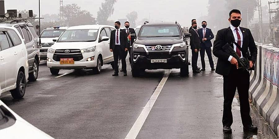 ಪ್ರಧಾನಿ ಮೋದಿ ಭದ್ರತಾ ಉಲ್ಲಂಘನೆ: ಪಂಜಾಬ್ ಎಸ್ ಪಿ ಸೇರಿ 7 ಮಂದಿ ಅಮಾನತು