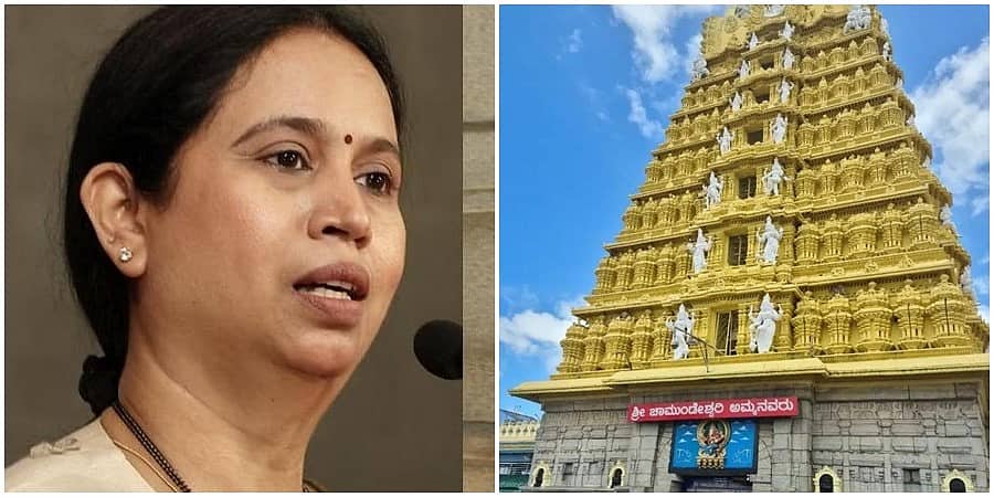 ಗೃಹಲಕ್ಷ್ಮಿ ಯೋಜನೆ: ನಾಡದೇವತೆ ಚಾಮುಂಡೇಶ್ವರಿಗೆ 59 ತಿಂಗಳ ಹಣ ಸಂದಾಯ ಮಾಡಿದ ಸಚಿವೆ ಲಕ್ಷ್ಮಿ ಹೆಬ್ಬಾಳ್ಕರ್