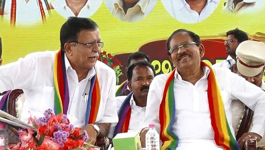 ಸಿದ್ದರಾಮಯ್ಯಗೆ ಬೇಡ ಎಂದರೆ ಪರಮೇಶ್ವರ ಮುಖ್ಯಮಂತ್ರಿ ಆಗಲಿ; ನಾನು ಯಾರಿಗೂ ಹೆದರಲ್ಲ, ಎಐಸಿಸಿಗೂ ಕೂಡ: ರಾಜಣ್ಣ