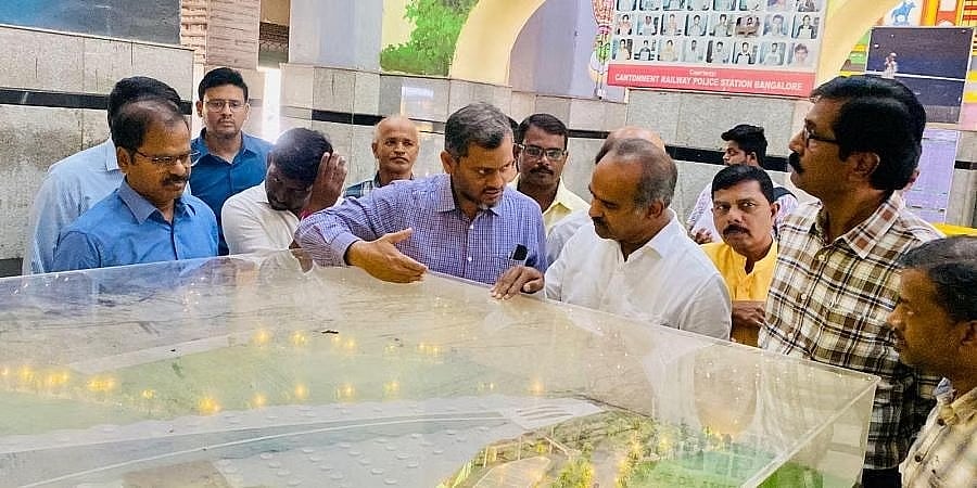 ಕಂಟೋನ್ಮೆಂಟ್ ರೈಲ್ವೆ ನಿಲ್ದಾಣಕ್ಕೆ ಮರು ಅಭಿವೃದ್ಧಿ: 2 ಸಾವಿರ ವಾಹನಗಳಿಗೆ ಪಾರ್ಕಿಂಗ್ ಸೌಲಭ್ಯ