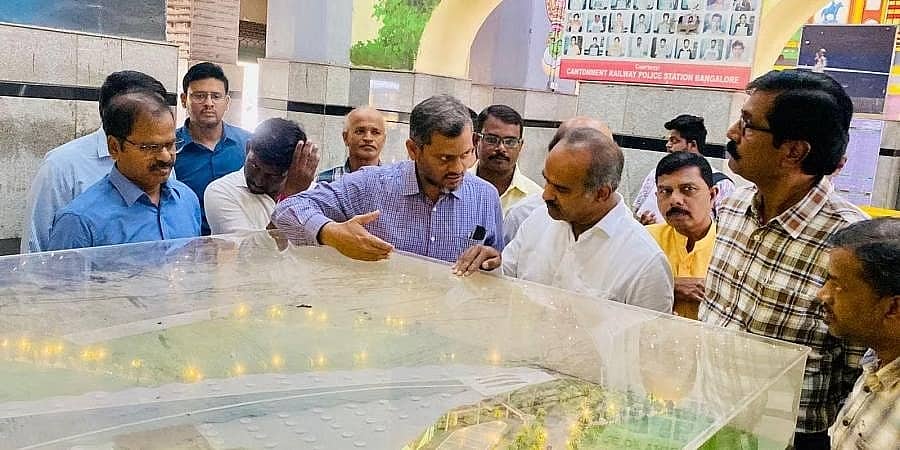 ಕಂಟೋನ್ಮೆಂಟ್ ರೈಲ್ವೆ ನಿಲ್ದಾಣಕ್ಕೆ ಮರು ಅಭಿವೃದ್ಧಿ: 2 ಸಾವಿರ ವಾಹನಗಳಿಗೆ ಪಾರ್ಕಿಂಗ್ ಸೌಲಭ್ಯ