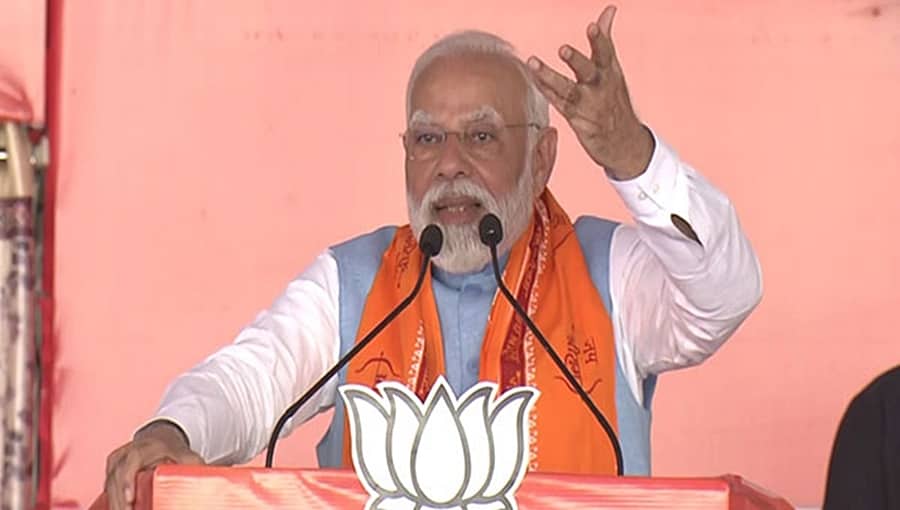 ಕಾಂಗ್ರೆಸ್ ಬಂದಿತ್ತು, ವಿನಾಶ ತಂದಿತ್ತು: ಮಧ್ಯಪ್ರದೇಶದಲ್ಲಿ ಪ್ರಧಾನಿ ಮೋದಿ ವಾಗ್ದಾಳಿ