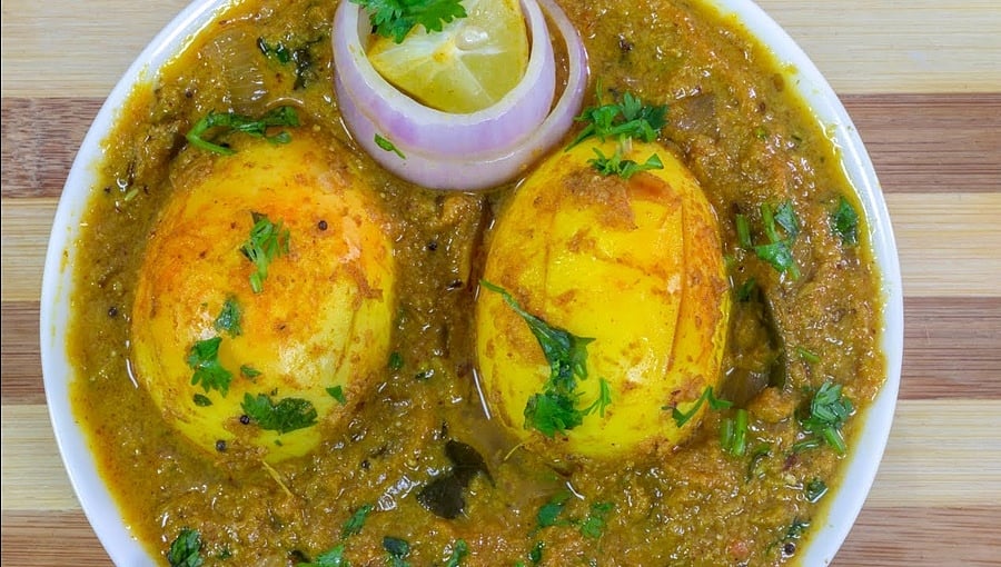 ಗ್ರೀನ್ ಎಗ್ ಮಸಾಲಾ