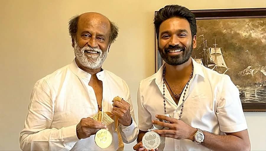 ಸೂಪರ್ ಸ್ಟಾರ್ ರಜನಿಕಾಂತ್'ಗೆ 73ನೇ ಹುಟ್ಟುಹಬ್ಬದ ಸಂಭ್ರಮ: ನಟ ಧನುಷ್ ಸೇರಿ ಅಭಿಮಾನಿಗಳಿಂದ ಶುಭಾಶಯ