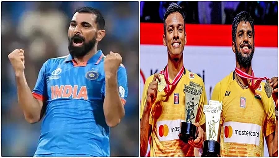 ಅರ್ಜುನ ಪ್ರಶಸ್ತಿಗೆ ಮೊಹಮ್ಮದ್ ಶಮಿ, ಖೇಲ್ ರತ್ನ ಪ್ರಶಸ್ತಿಗೆ ಸಾತ್ವಿಕ್-ಚಿರಾಗ್ ಶೆಟ್ಟಿ ನಾಮನಿರ್ದೇಶನ