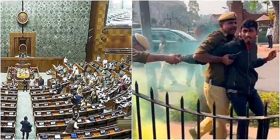 ಲೋಕಸಭೆಯಲ್ಲಿ ಭದ್ರತಾ ಲೋಪ: ಆರೋಪಿಗಳ ವಿರುದ್ಧ ಯುಎಪಿಎ ಅಡಿ ಕೇಸು ದಾಖಲು, ಸಂಸತ್ತು ಆವರಣದಲ್ಲಿ ಬಿಗಿ ಭದ್ರತೆ