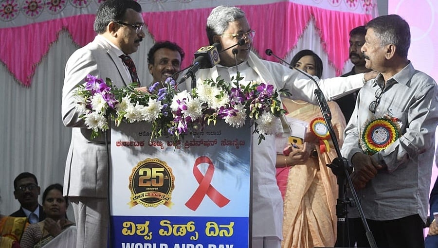 ಮುಂದಿನ 5 ವರ್ಷಗಳಲ್ಲಿ ಕರ್ನಾಟಕ ಏಡ್ಸ್ ಮುಕ್ತ ರಾಜ್ಯವಾಗಲಿ: ಸಿಎಂ ಸಿದ್ದರಾಮಯ್ಯ