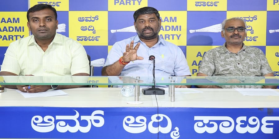 ಬಿಜೆಪಿ ಮಾಜಿ ಶಾಸಕ ಮಾಡಾಳ್ ವಿರೂಪಾಕ್ಷಪ್ಪ ವಿರುದ್ಧದ ಲಂಚ ಪ್ರಕರಣದ ಮರು ತನಿಖೆಗೆ ಎಎಪಿ ಆಗ್ರಹ