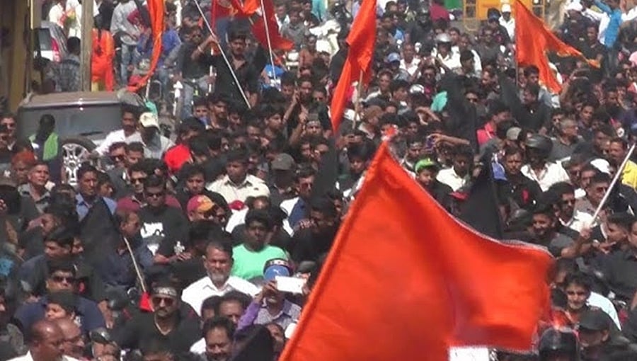 ಬೆಳಗಾವಿಯಲ್ಲಿ ಮಹಾಮೇಳಾವ್ ಆಯೋಜನೆ: ಅನುಮತಿ ನಿರಾಕರಣೆ ಹಿನ್ನೆಲೆ ಎಂಇಎಸ್ ಪ್ರತಿಭಟನೆ