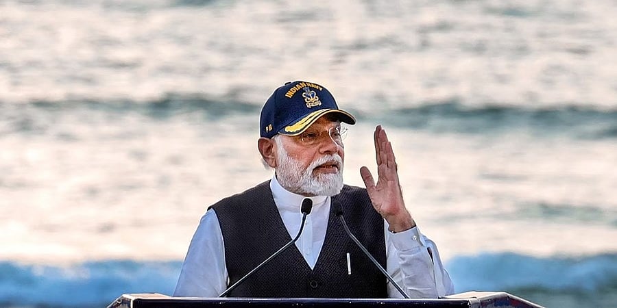 ಭಾರತೀಯ ಸಂಸ್ಕೃತಿಯ ಪ್ರಕಾರ ನೌಕಾಪಡೆ ಶ್ರೇಣಿಗಳ ಹೆಸರು ಬದಲಾವಣೆ: ಮೋದಿ