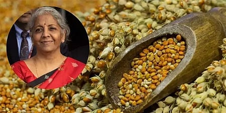 'ಸಿರಿಧಾನ್ಯ... ಶ್ರೀ ಅನ್ನ': ಭಾರತವನ್ನು ಸಿರಿಧಾನ್ಯ ತವರಾಗಿಸಲು ವಿತ್ತ ಸಚಿವ ನಿರ್ಮಲಾ ಸೀತಾರಾಮನ್ ಪಣ