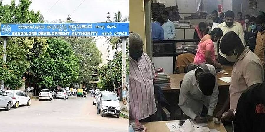 ಬೆಂಗಳೂರು: ಬಿಡಿಎ ಕಚೇರಿ ಮೇಲೆ ಲೋಕಾಯುಕ್ತ ದಾಳಿ, ಪರಿಶೀಲನೆ