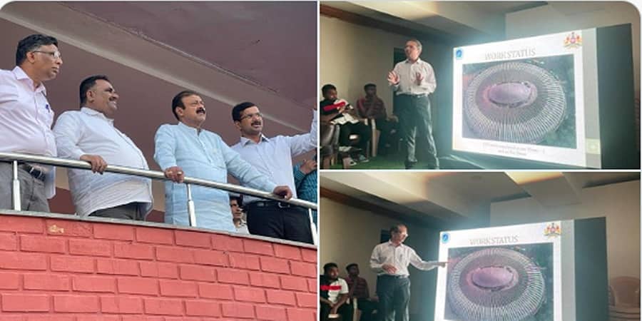 ಕಂಠೀರವ ಕ್ರೀಡಾಂಗಣಕ್ಕೆ ಹೊಸ ರೂಪ, ಸೌರ ಫಲಕ ಅಳವಡಿಕೆಯಿಂದ ವಿದ್ಯುತ್ ಉಳಿತಾಯ- ಡಾ. ನಾರಾಯಣಗೌಡ