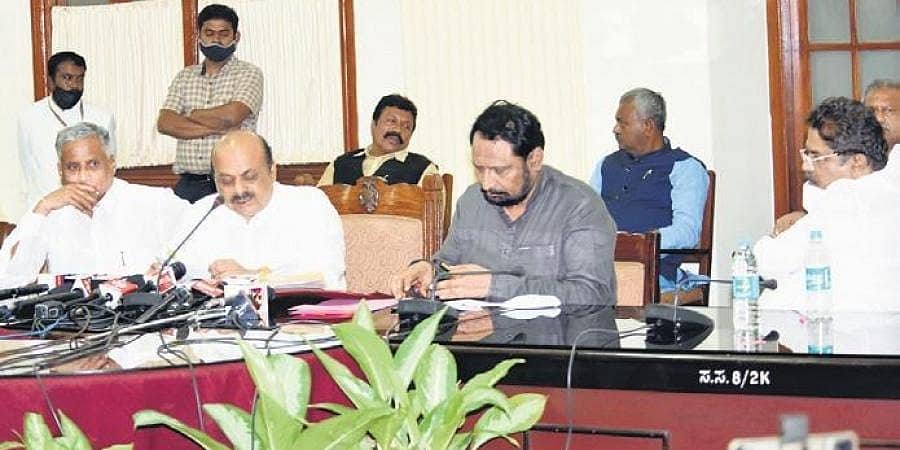 2023-24ನೇ ಸಾಲಿನ ರಾಜ್ಯ ಬಜೆಟ್: ಸಚಿವ ಸಂಪುಟ ಸಭೆ ಮುಕ್ತಾಯ, ಬಜೆಟ್ ಪ್ರಸ್ತಾವಕ್ಕೆ ಅನುಮೋದನೆ