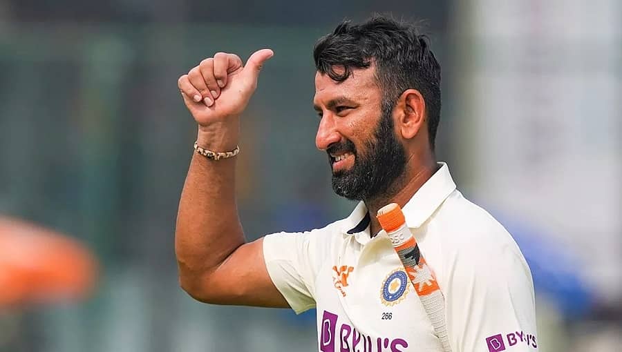100ನೇ ಟೆಸ್ಟ್ನಲ್ಲಿ ಎರಡು ದಾಖಲೆ ಬರೆದ ಚೇತೇಶ್ವರ ಪೂಜಾರ!