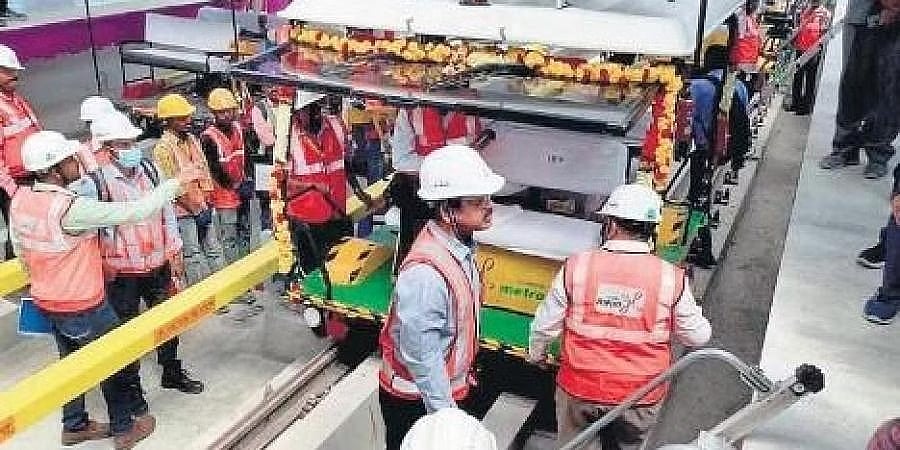 ವೈಟ್ಫೀಲ್ಡ್ ಮೆಟ್ರೊ: ಅಧಿಕಾರಿಗಳಿಂದ ಸುರಕ್ಷತೆ ಪರಿಶೀಲನೆ ಕಾರ್ಯ ಆರಂಭ