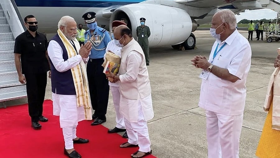 ರಾಜ್ಯದಲ್ಲಿಂದು ನಮೋ ಅಬ್ಬರ: ಬೆಂಗಳೂರು, ತುಮಕೂರಿನಲ್ಲಿ ಮಿಂಚಿನ ಸಂಚಾರ, ದೇಶದ ಅತಿದೊಡ್ಡ ಕಾಪ್ಟರ್ ಘಟಕ ಸಮರ್ಪಣೆ