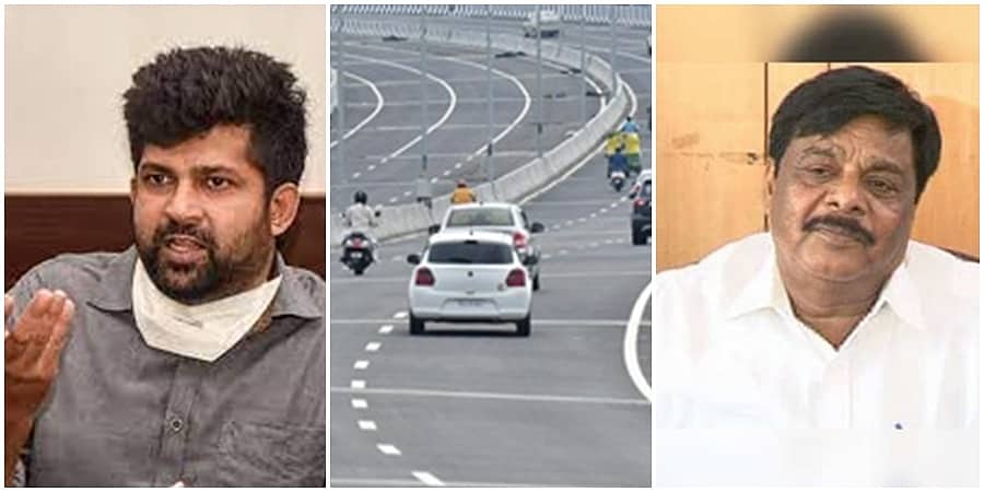 ಬೆಂಗಳೂರು-ಮೈಸೂರು ಎಕ್ಸ್ ಪ್ರೆಸ್ ವೇ: ಪ್ರತಾಪ್ ಸಿಂಹ, ಹೆಚ್.ಸಿ.ಮಹಾದೇವಪ್ಪ ನಡುವೆ ಇದೀಗ ಕ್ರೆಡಿಟ್ ವಾರ್