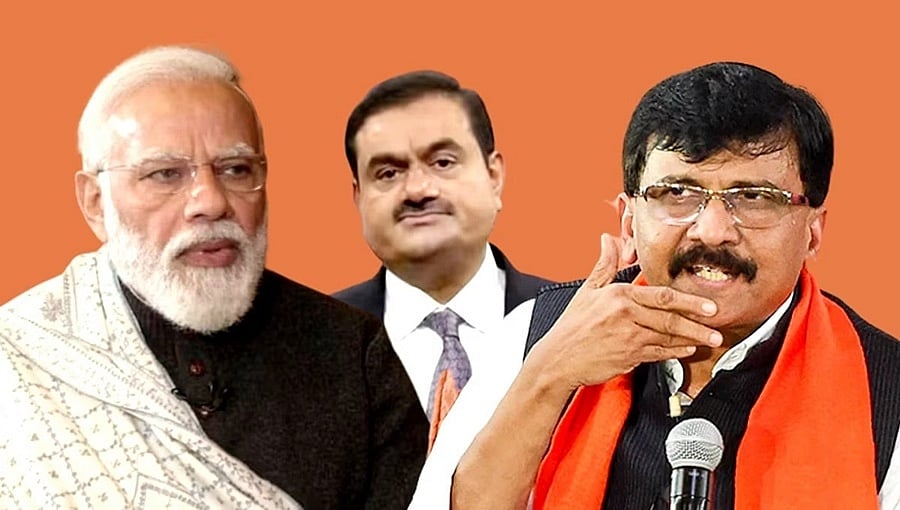 ಗೌತಮ್ ಅದಾನಿ ಬಿಜೆಪಿಯ ಪವಿತ್ರ ಗೋವು: ಸಂಜಯ್ ರಾವುತ್ ಲೇವಡಿ