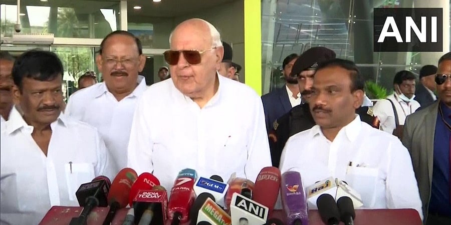 ಎಂಕೆ ಸ್ಟಾಲಿನ್ ಏಕೆ ಪ್ರಧಾನಿ ಅಭ್ಯರ್ಥಿಯಾಗಬಾರದು?: ಫಾರೂಕ್ ಅಬ್ದುಲ್ಲಾ
