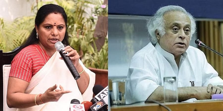 ಕಾಂಗ್ರೆಸ್ ಅಹಂಕಾರ ತೊರೆಯಬೇಕು ಎಂದ ಕವಿತಾ; ಇಡಿ ತನಿಖೆ ಬಗ್ಗೆ ನೋಡಿಕೊಳ್ಳಿ ಎಂದು ಜೈರಾಮ್ ರಮೇಶ್ ತಿರುಗೇಟು