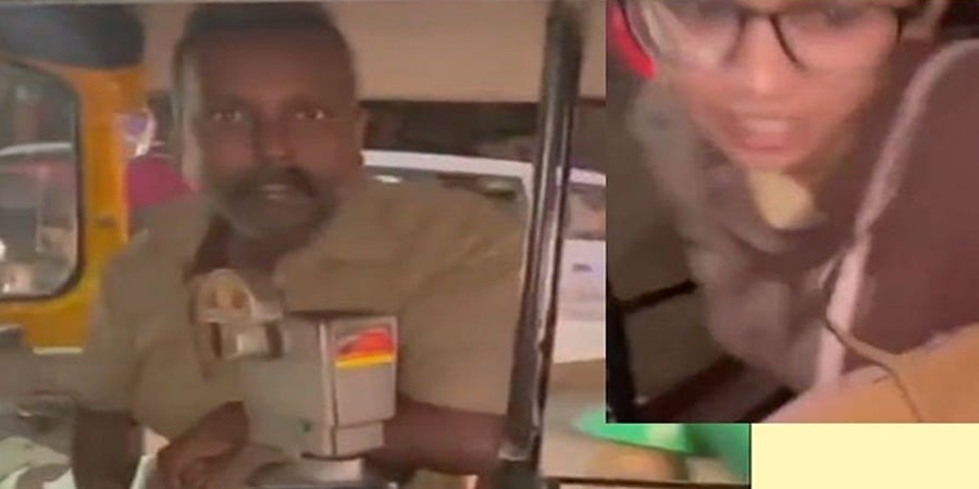 ಹಿಂದಿವಾಲಿಗೆ ಚಳಿ ಬಿಡಿಸಿದ ಕನ್ನಡಿಗ ಆಟೋ ಚಾಲಕ; ವಿಡಿಯೋ ವೈರಲ್