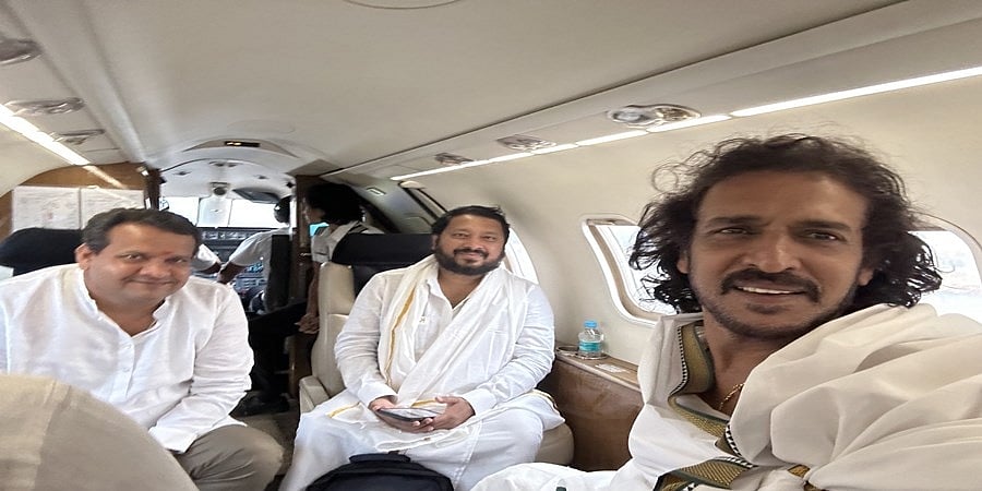 ಚಿತ್ರ ಬಿಡುಗಡೆಗೆ ಮುನ್ನ ತಿರುಪತಿ ತಿಮ್ಮಪ್ಪನ ದರುಶನ ಪಡೆಯಲು ಹೊರಟ 'ಕಬ್ಜ' ತಂಡ