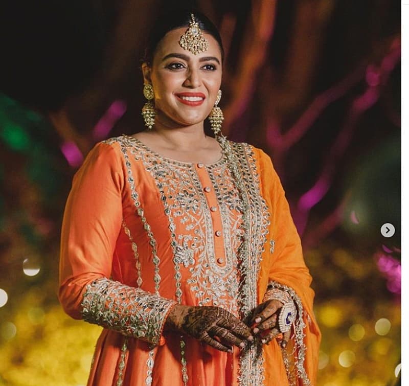 ಮೆಹಂದಿ ಕಾರ್ಯಕ್ರಮದಲ್ಲಿ ಸ್ವರಾ ಭಾಸ್ಕರ್