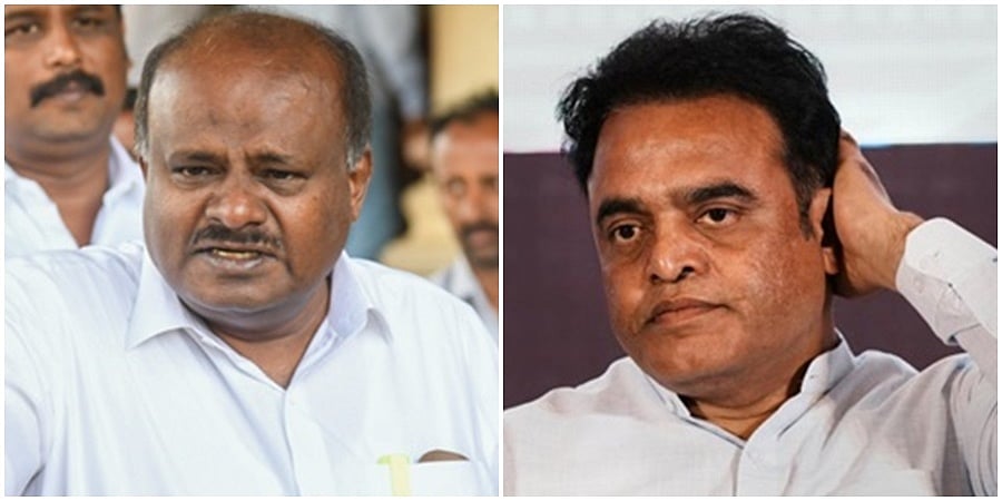 ರಾಮನಗರದಲ್ಲಿ ಜೆಡಿಎಸ್, ಬಿಜೆಪಿ ಕಾರ್ಯಕರ್ತರ ನಡುವೆ ಗಲಾಟೆ