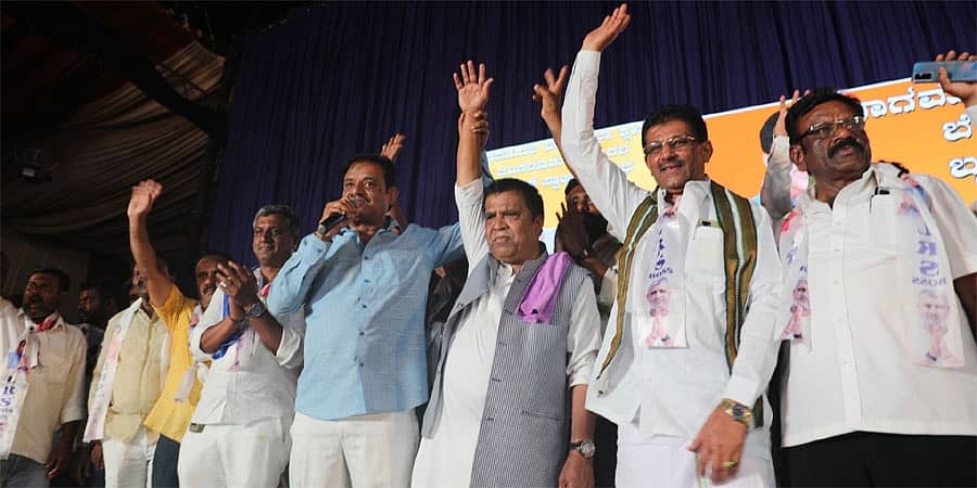 ಸೈಲೆಂಟ್ ಸುನೀಲ್ ಬೆನ್ನಲ್ಲೇ ಫೈಟರ್ ರವಿಗೂ ಬಿಜೆಪಿ ಶಾಕ್; ಶಿವರಾಮೇಗೌಡಗೆ ನಾಗಮಂಗಲ ಟಿಕೆಟ್?