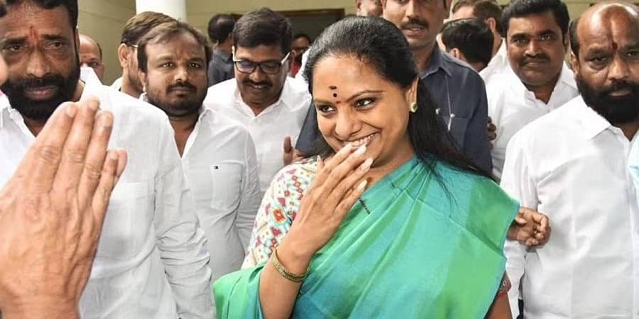 ದೆಹಲಿ ಅಬಕಾರಿ ನೀತಿ ಹಗರಣ: ಮತ್ತಷ್ಟು ವಿಚಾರಣೆಗೆ ಇಡಿ ಮುಂದೆ ಹಾಜರಾದ ಬಿಆರ್ ಎಸ್ ನಾಯಕಿ ಕವಿತಾ