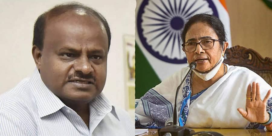 ಕೋಲ್ಕತ್ತಾ: ಇಂದು ಸಂಜೆ ಮಮತಾ ಬ್ಯಾನರ್ಜಿ ಭೇಟಿ ಮಾಡಲಿರುವ ಎಚ್.ಡಿ ಕುಮಾರಸ್ವಾಮಿ