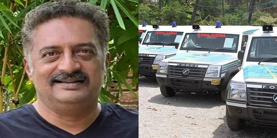 2ನೇ ಹಂತದ 'ಅಪ್ಪು ಎಕ್ಸ್ ಪ್ರೆಸ್ ಆಂಬ್ಯುಲೆನ್ಸ್' ಗೆ ಚಾಲನೆ: ಪ್ರಕಾಶ್ ರೈಗೆ ಯಶ್, ಚಿರಂಜೀವಿ, ಸೂರ್ಯ ಸಾಥ್!
