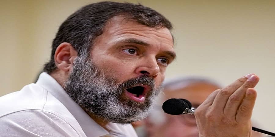 ಹವಾ ನಿಕಲ್ ಗಯಿ': ಪತ್ರಕರ್ತನ ಮೇಲೆ ಕೆರಳಿದ ರಾಹುಲ್! ವಿಡಿಯೋ