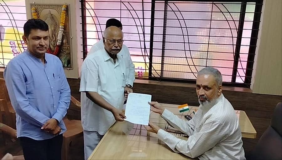 ಕೂಡ್ಲಿಗಿ ಹಿರಿಯ ಬಿಜೆಪಿ ಶಾಸಕ ಎನ್.ವೈ. ಗೋಪಾಲಕೃಷ್ಣ ರಾಜಿನಾಮೆ: ಕಾಂಗ್ರೆಸ್ ಸೇರ್ಪಡೆ ಸಾಧ್ಯತೆ