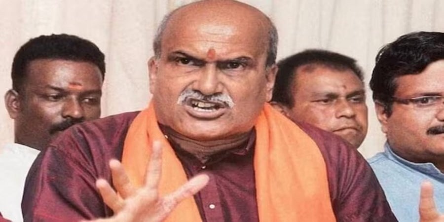 ಹುಬ್ಬಳ್ಳಿ ಈದ್ಗಾ ಮೈದಾನದಲ್ಲಿ ಪ್ರಚೋದನಕಾರಿ ಹೇಳಿಕೆ: ಪ್ರಮೋದ್ ಮುತಾಲಿಕ್ ವಿರುದ್ದ ಕೇಸ್ ದಾಖಲು