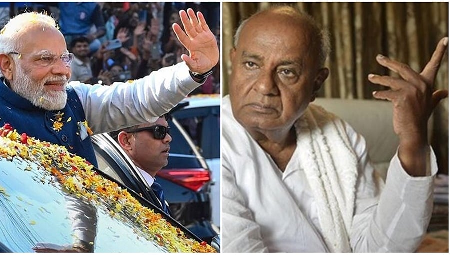 ಮೋದಿ ರೋಡ್​ ಶೋ ತಂತ್ರಕ್ಕೆ ದೇವೇಗೌಡರಿಂದ ಪ್ರತಿತಂತ್ರ: ರಣರಂಗವಾಗಿ ಬದಲಾಗಲಿದೆ ಹಳೇ ಮೈಸೂರು ಭಾಗ!