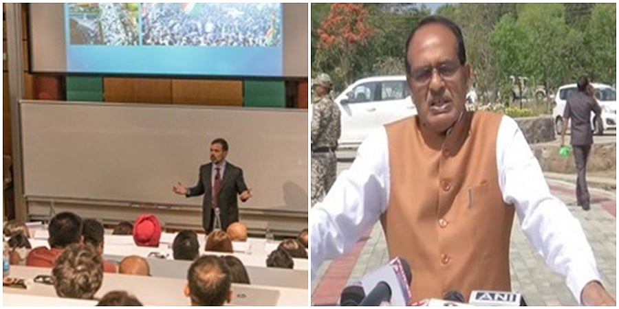ವಿದೇಶದಲ್ಲಿ ಮಗುವಿನಂತೆ ರಾಹುಲ್ ಕಣ್ಣೀರು: ಸಿಎಂ ಶಿವರಾಜ್ ಸಿಂಗ್ ಚೌಹಾಣ್