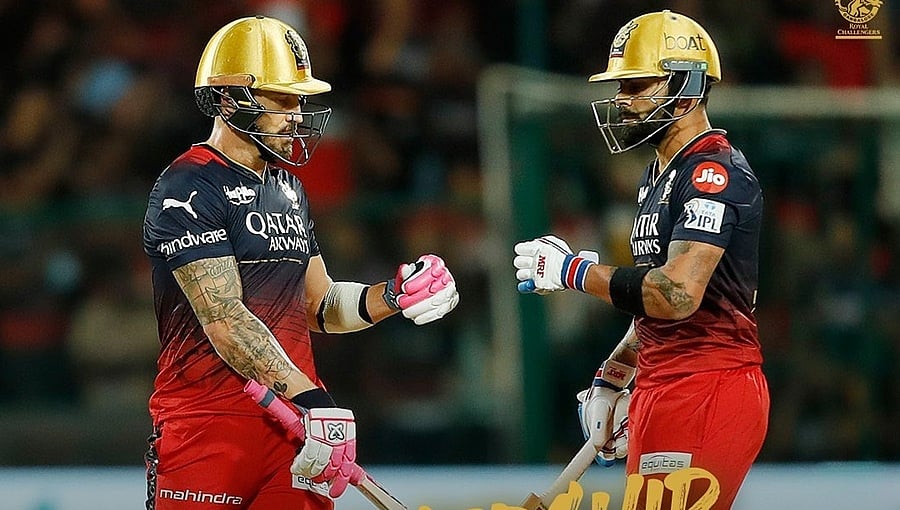 IPL 2023: ಕೊಹ್ಲಿ, ಡುಪ್ಲೆಸಿಸ್, ಮ್ಯಾಕ್ಸ್ ವೆಲ್ ಸ್ಫೋಟಕ ಬ್ಯಾಟಿಂಗ್; ಲಖನೌಗೆ 213 ರನ್ ಗಳ ಬೃಹತ್ ಗುರಿ!
