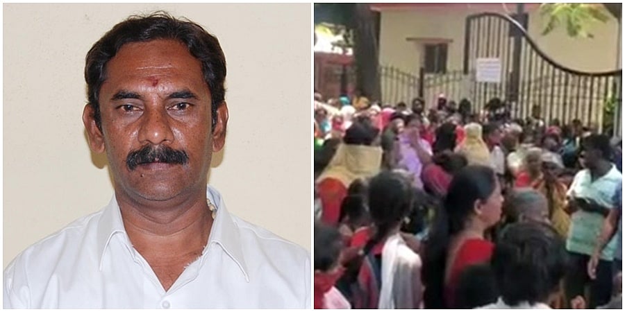ತುಮಕೂರು: ಪ್ರಚಾರದ ನೆಪದಲ್ಲಿ ಮಹಿಳೆಯರನ್ನು ಮಂಚಕ್ಕೆ ಕರೆದ ಆರೋಪ, ಜೆಡಿಎಸ್ ಅಭ್ಯರ್ಥಿ ವಿರುದ್ಧ ಬೃಹತ್ ಪ್ರತಿಭಟನೆ