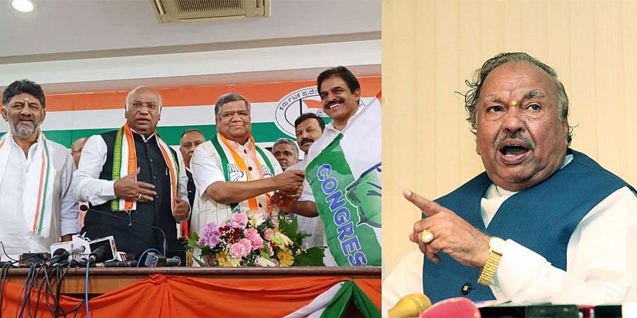 ನೀವು ಗೋ ಹತ್ಯೆ ಸಮರ್ಥಿಸಲು ಸಾಧ್ಯವೇ?, ತಂದೆಯ ಆತ್ಮಕ್ಕೆ ಶಾಂತಿ ಸಿಗುತ್ತದಾ?: ಶೆಟ್ಟರ್ ಗೆ ಈಶ್ವರಪ್ಪ ಬಹಿರಂಗ ಪತ್ರ!