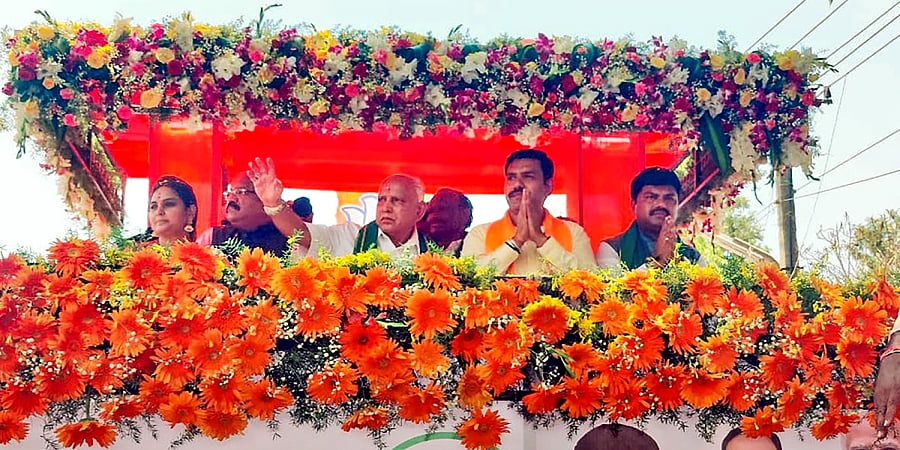 ವಿಜಯೇಂದ್ರ 50 ಸಾವಿರ ಮತಗಳ ಅಂತರದಿಂದ ಗೆಲ್ಲುತ್ತಾರೆ: ಬಿಎಸ್ ಯಡಿಯೂರಪ್ಪ ವಿಶ್ವಾಸ